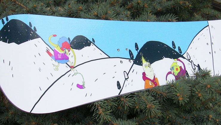 Finished Blank Snowboard