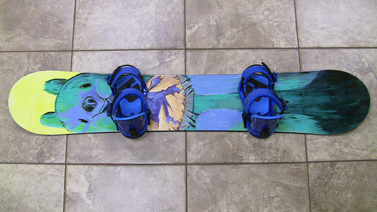 Finished Blank Snowboard
