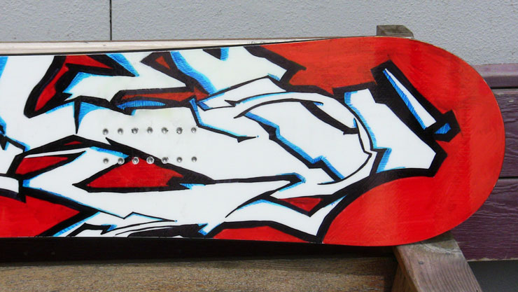 Finished Blank Snowboard