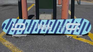 Spray Painted Blank Board Tutorial