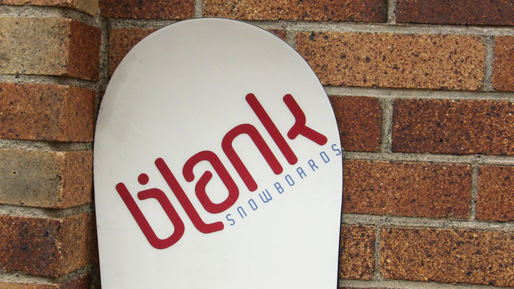 Finished Blank Snowboard